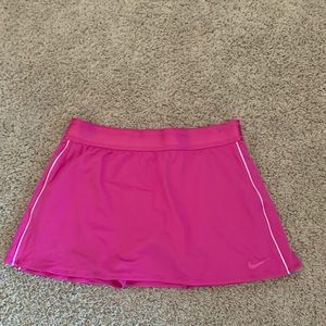 Pink Nike tennis skirt